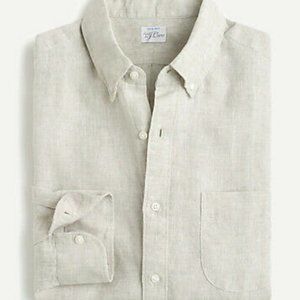 J Crew Baird McNutt Irish Linen Shirt